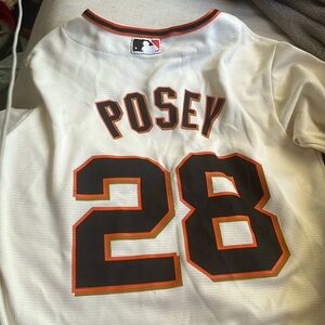 Kids Giants jersey, buster posey
